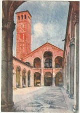 MILANO - BASILICA DI S. AMBROGIO - ILLUSTRATORE ALDO RAIMONDI -40329-