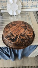 Pentola in rame antica padella