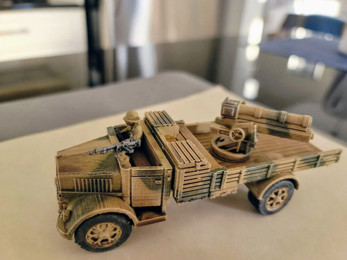 Wwii italian lancia 3ro gun - 3ro,