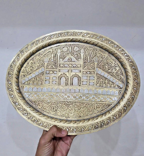 Antico vassoio ottone - antico, in