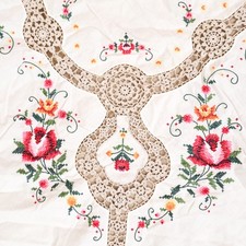 Tovaglia vintage rose punto