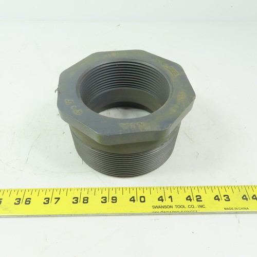 Schedule 80 gray pvc - x, 3"