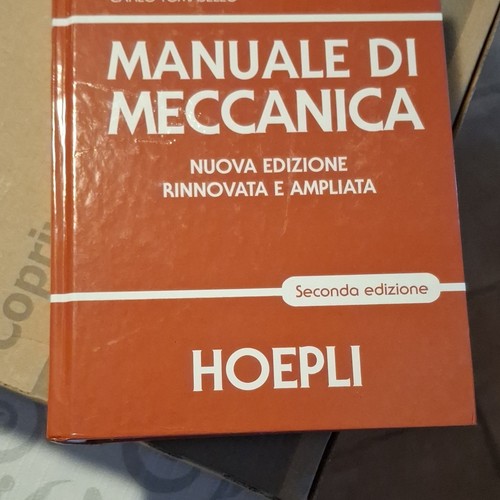 Hoepli manuale meccanica - di,