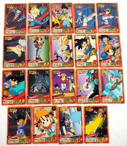 Lotto carte dragonball - 19,