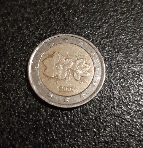 Euro finlandia 2001 raro - 2, 2001...raro