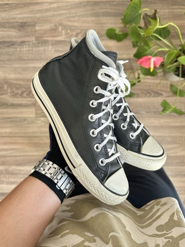 Converse scarpe alte pelle - converse,
