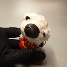 THE DOG Miniatura MALTESE Cucciolo Cane 3" Mini Peluche McDonald's Happy Meal Giocattolo 