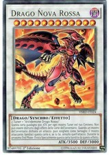 CARTA YU-GI-HO HSRD DRAGO NOVA ROSSA IT024 RARA 1°EDIZIONE
