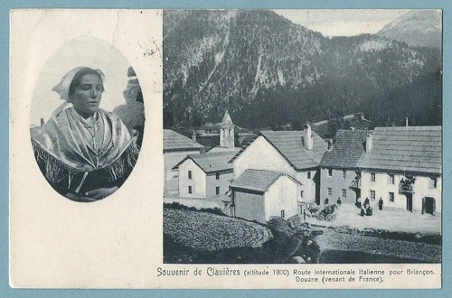 Claviere cartolina - claviere, (to)