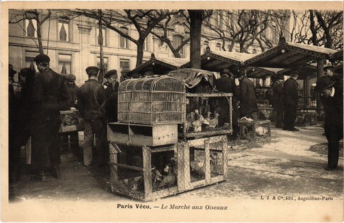 Paris vécu marché aux - paris, le