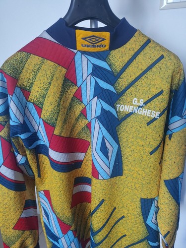 Umbro maglia portiere gialla