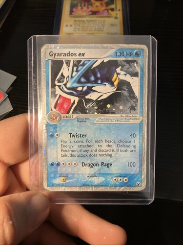 Carta pokémon gyarados tcg - gyarados, ex