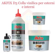Colla Vinilica Per Legno D3 Super Collante Professionale Akfix D3  
