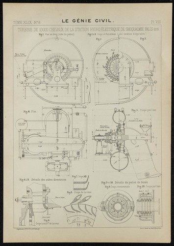 1906 piantina turbina - 1906,