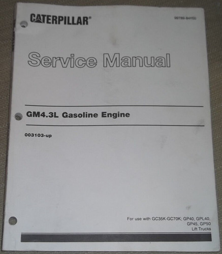 Cat caterpillar 3l gas - gm,