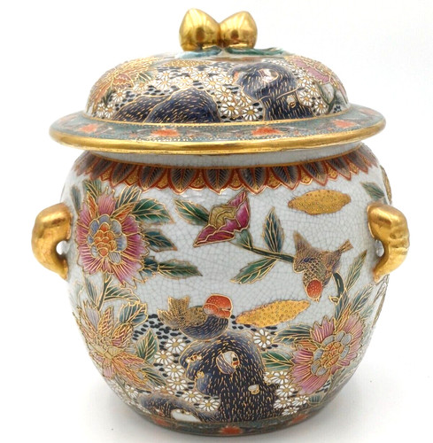 Vaso orientale tipo satsuma - vaso,