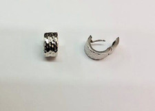Small circle earrings in 925