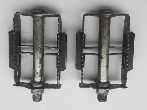 Coppia pedali bici acciaio - coppia, in