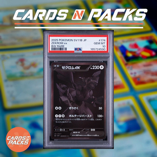 Carte pokemon zekrom - zekrom, ex