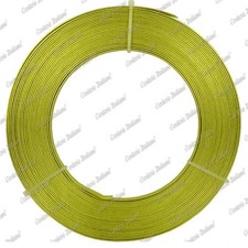 Filo alluminio piatto giallo