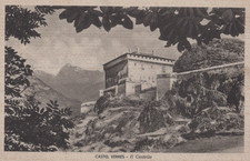CARTOLINA  CASTEL VERRES AOSTA