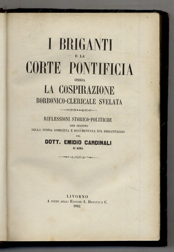 Briganti la corte - i,
