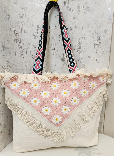 Borsa tracolla fatta mano - borsa, a