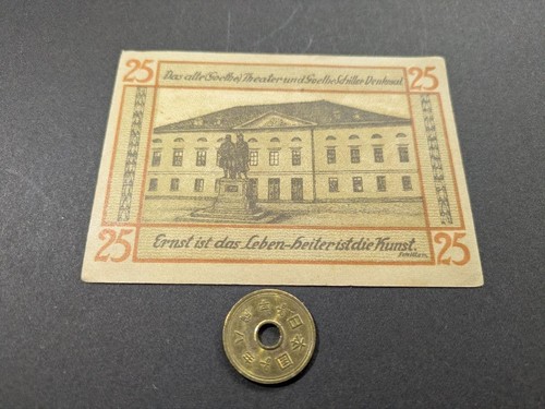 Banconota tedesca weimar 1921 - banconota,