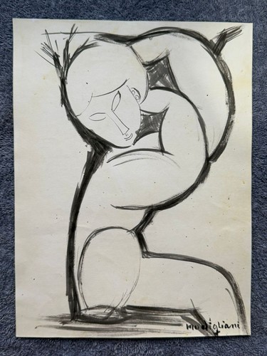 Amedeo modigliani disegno - amedeo, e