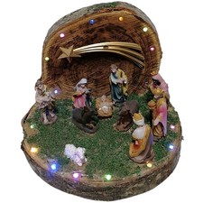 Capanna in legno grotta con