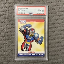1990 Pro Set Superpro Gem Mint