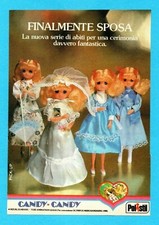 TOP982-PUBBLICITA'/ADVERTISING-1982-CANDY-CANDY-FINALMENTE SPOSA-POLISTIL-1 FOGL