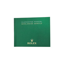 Rolex Garanzia Manuale Guarantee Worldwide Service Booklet Ref. 563.84
