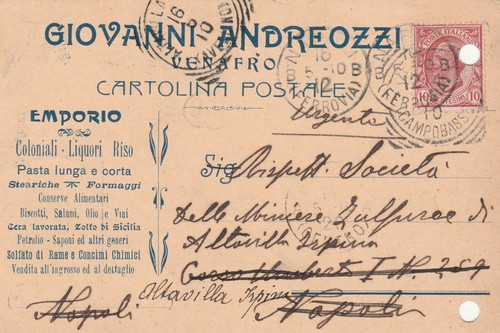 Venafro cartolina postale - venafro,