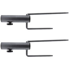  2 pezzi da giardino Parasol Spike Beach Umbrella fisso cortile PARASOL Spike