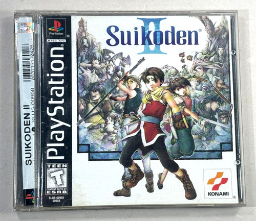 Suikoden sony playstation - suikoden, (sony