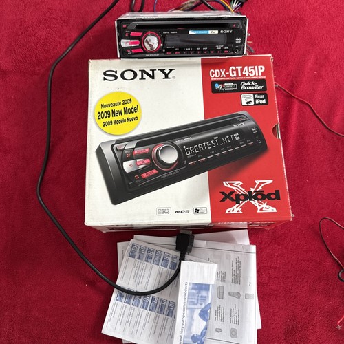 Sony cdx gt45ip - cdx-gt45ip, autoradio