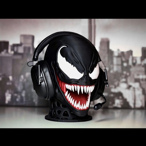 Busto venom marvel dc - busto, 3d