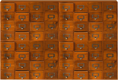 Drawer wooden apothecary - wooden,