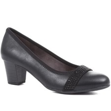 Scarpe corte con tacco Pavers