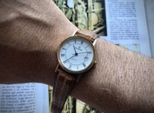 Orologio Radius Swiss Made Vintage Watch Gold Filled White Dial 