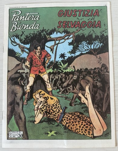 Pantera bionda giustizia - pantera, n.50