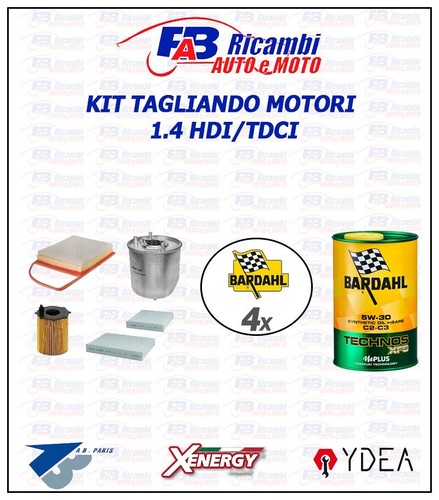 Kit tagliando filtri motori - filtri,