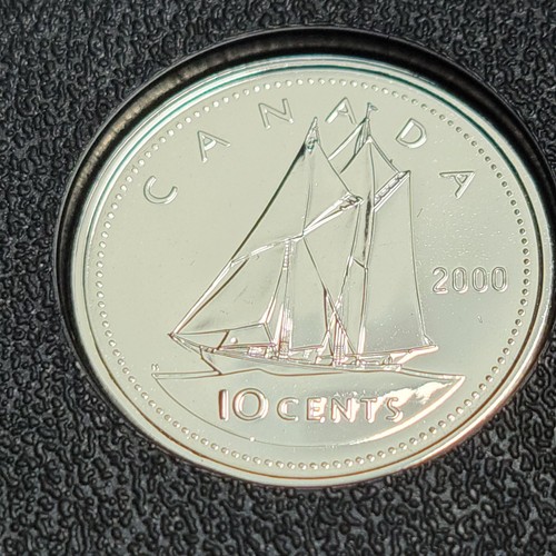 2000 canada uncirculated - uncirculated, 10