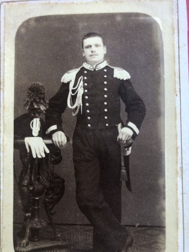 Foto fotografia cdv - foto, militare