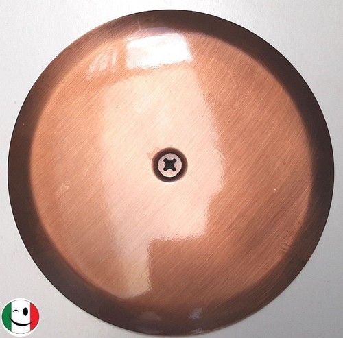 Placca ottone per tappo - per,