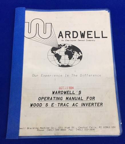Manuale operativo wardwell - manuale,