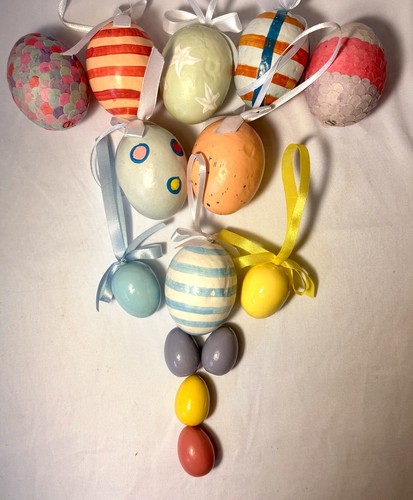 Lotto uova pasqua vintage - uova,