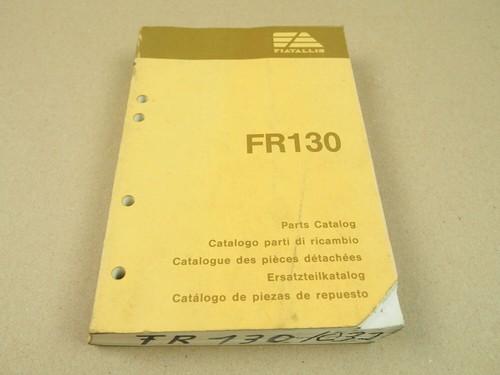 Fiat allis fr130 parts - fr130, catalog
