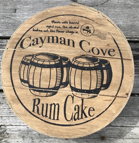 Cayman cove rum - rum, cake